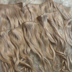 Luxurious Blonde Hair Extensions